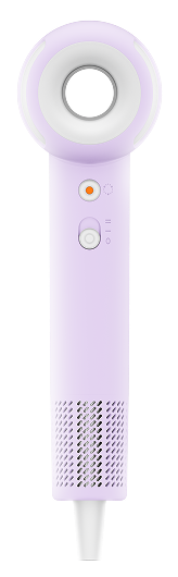 Pogled na zadnju stranu kućišta Ozon Air Lite fena za kosu sa prikazanim kontrolnim tasterima za podešavanja