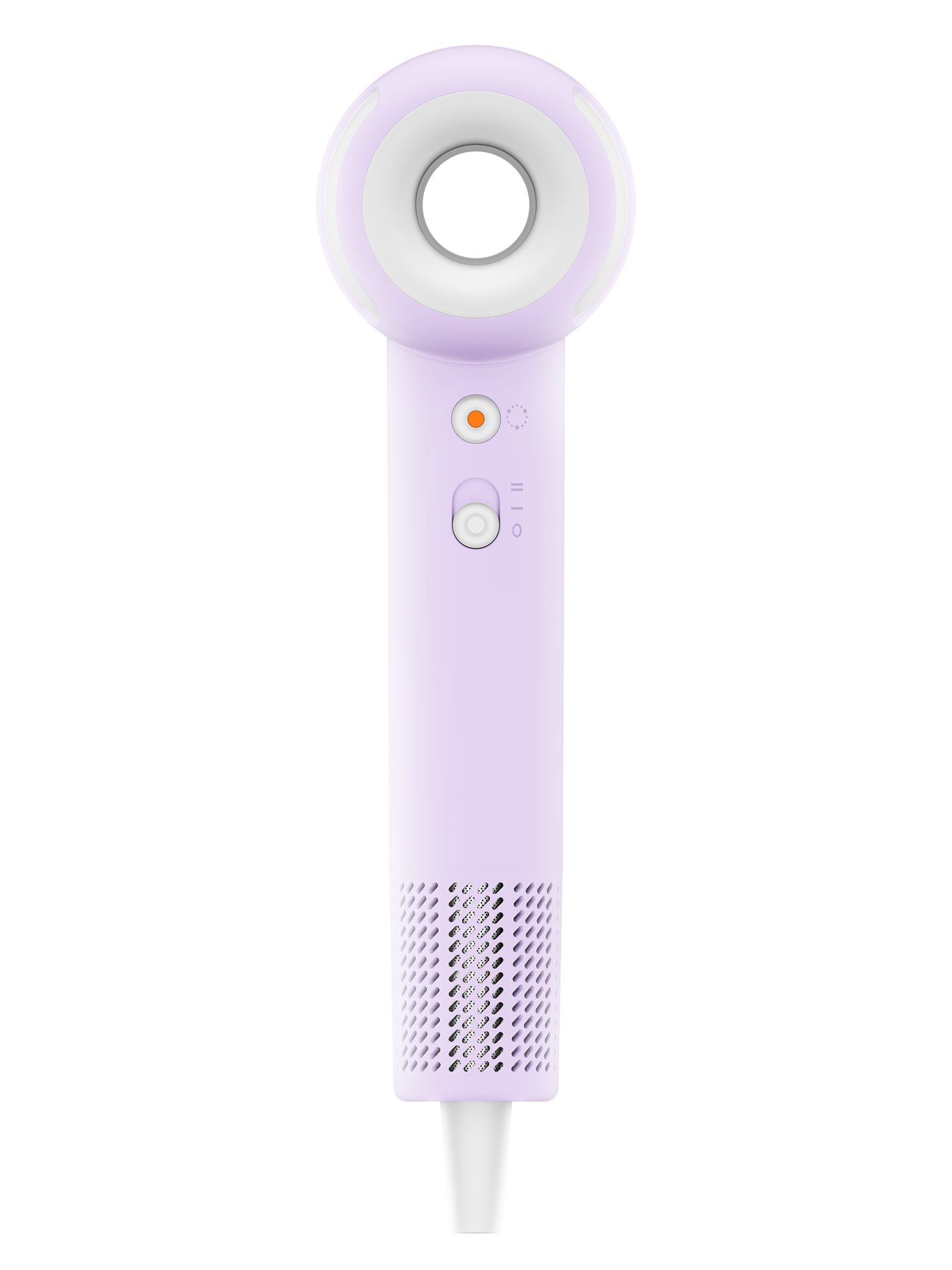 Pogled na zadnju stranu kućišta Ozon Air Lite fena za kosu sa prikazanim kontrolnim tasterima za podešavanja